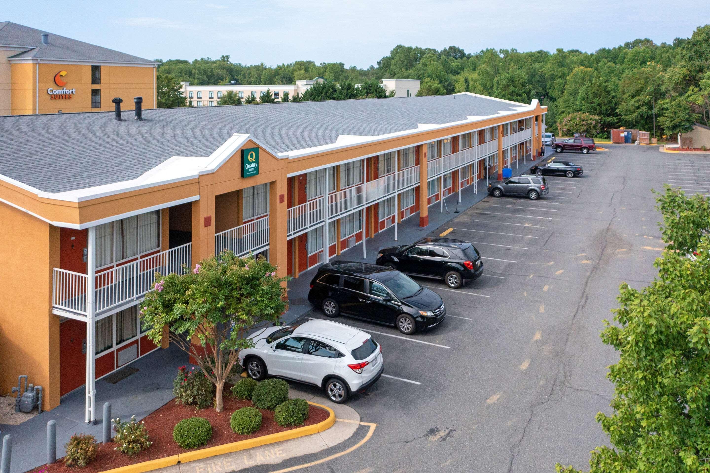 Quality Inn Fredericksburg Near Historic Downtown Exterior foto